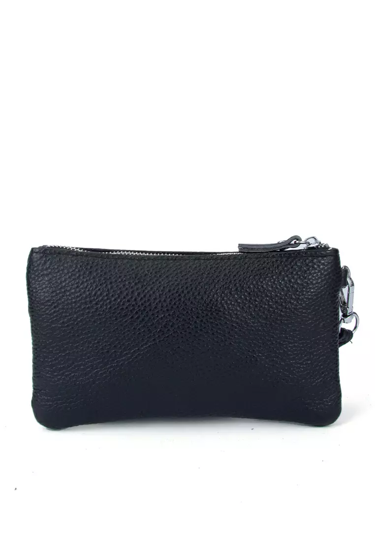 HAPPY FRIDAYS Stylish Litchi Grain Leather Clutch Bag JN2021