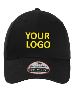 Imperial The Original Buckle Custom Dad Hats, Black