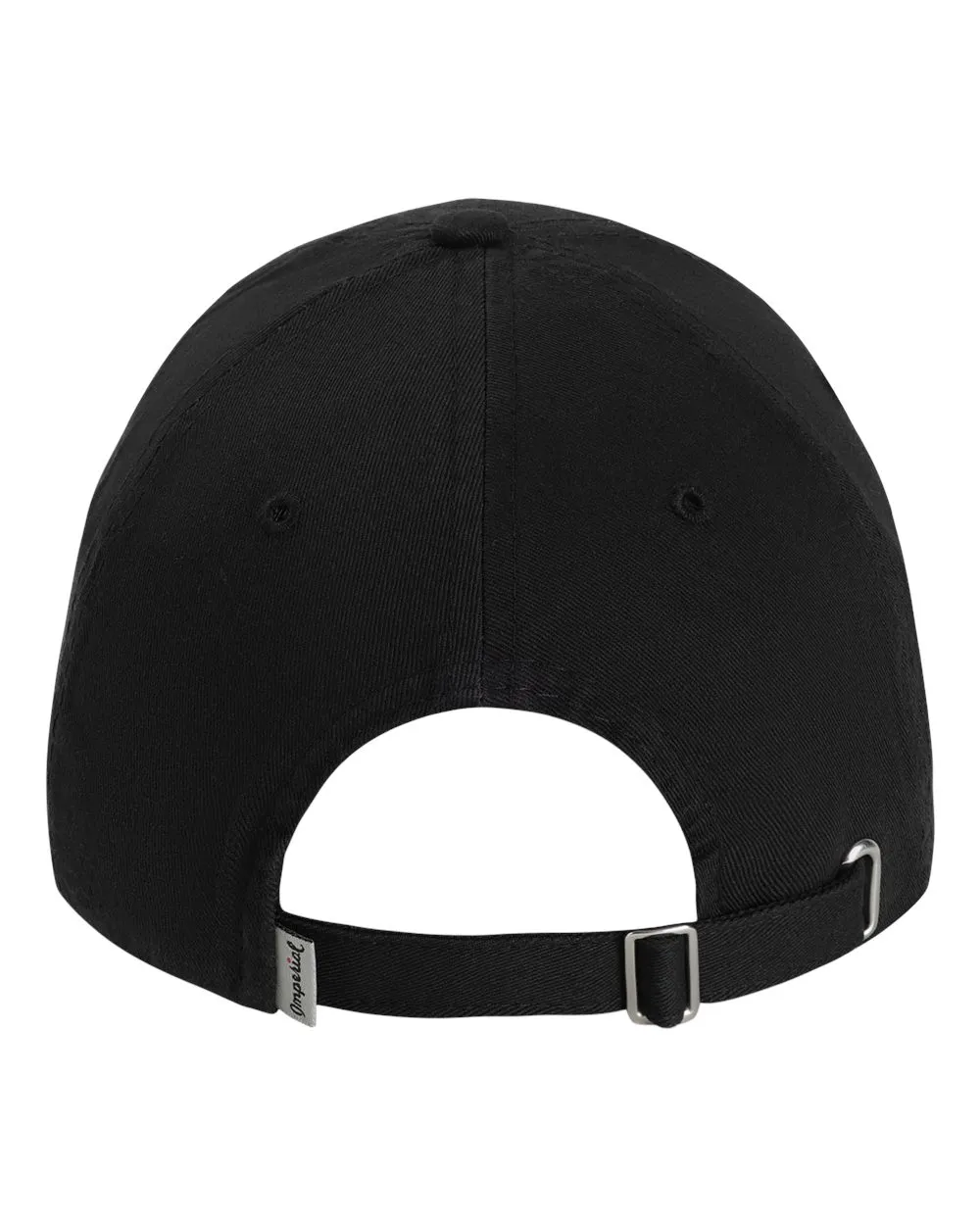 Imperial The Original Buckle Custom Dad Hats, Black