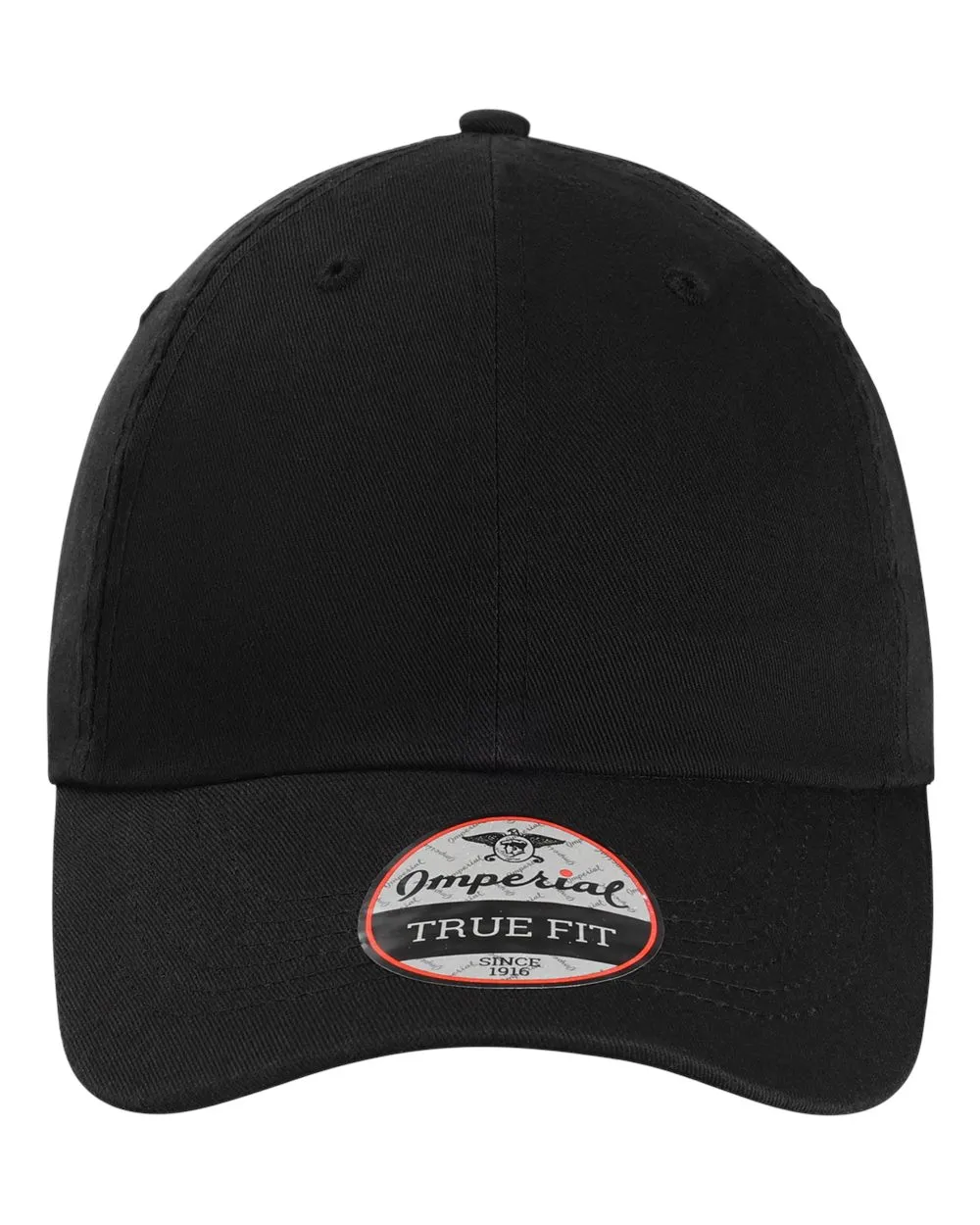 Imperial The Original Buckle Custom Dad Hats, Black