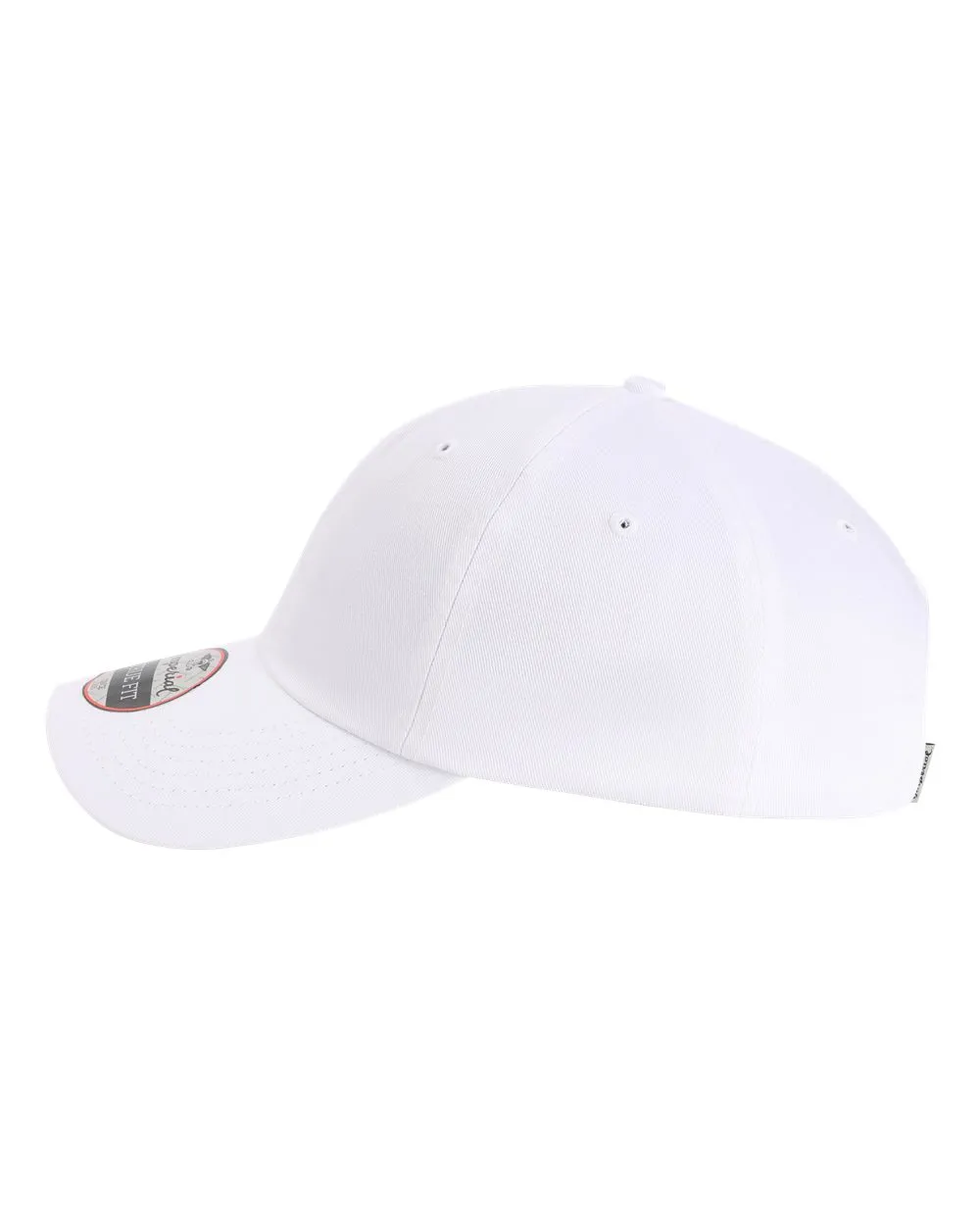 Imperial The Original Buckle Custom Dad Hats, White