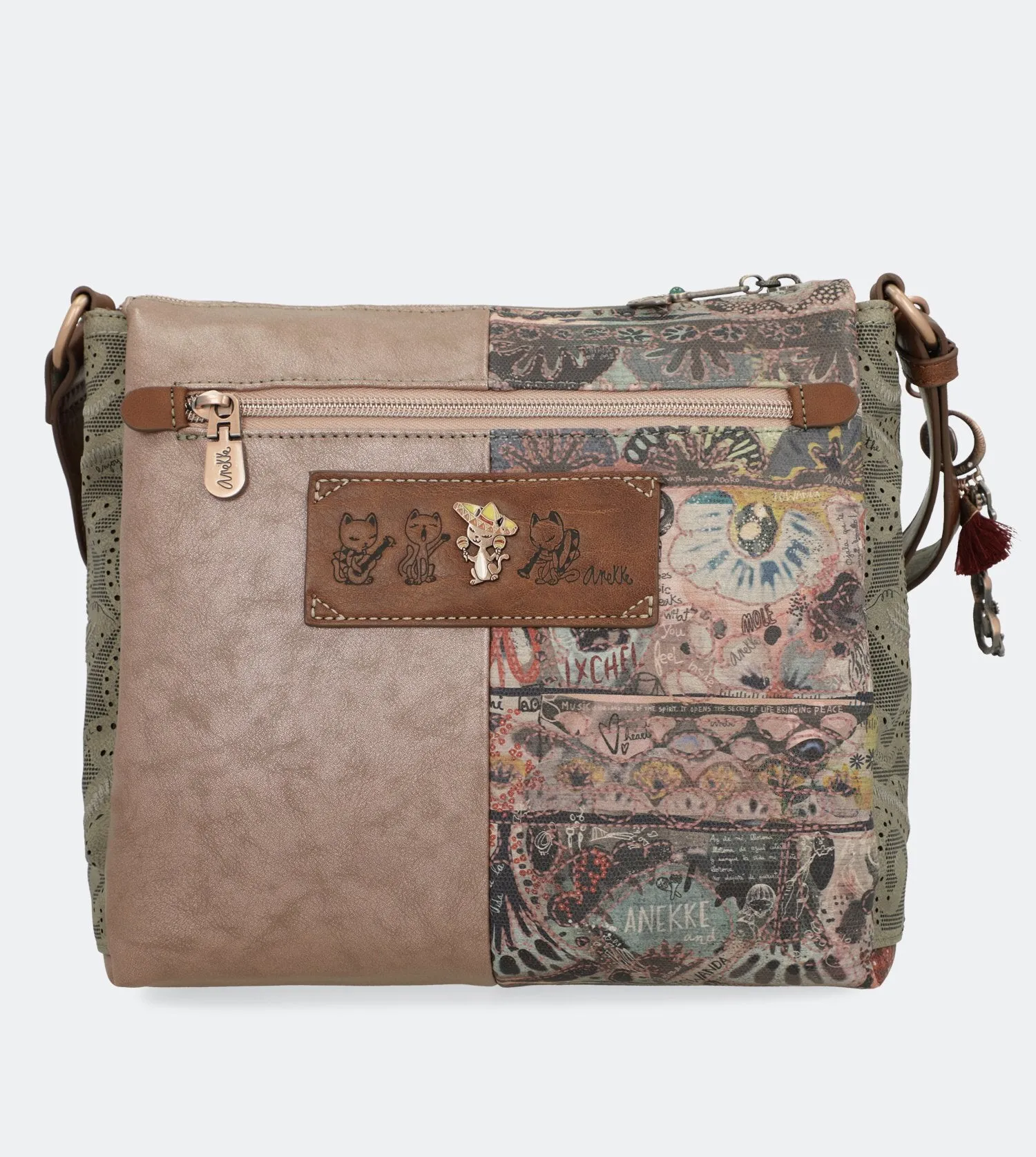 Ixchel Crossbody bag with a zip