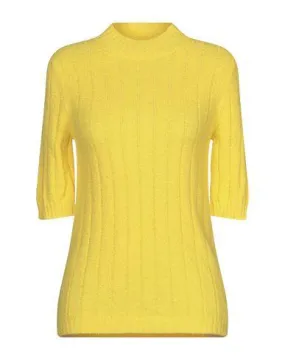 Jil Sander Women Turtleneck Yellow 10 UK