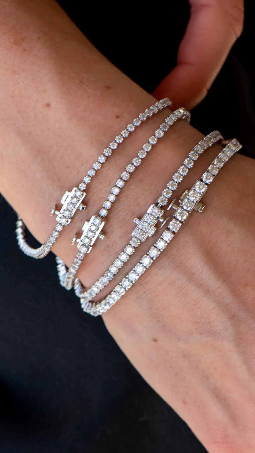 Lab Created Diamond Tennis Bracelet