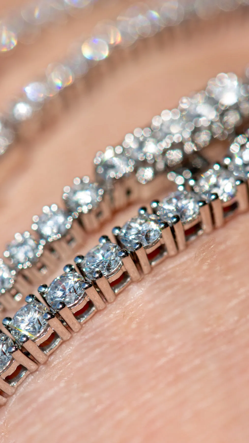 Lab Created Diamond Tennis Bracelet