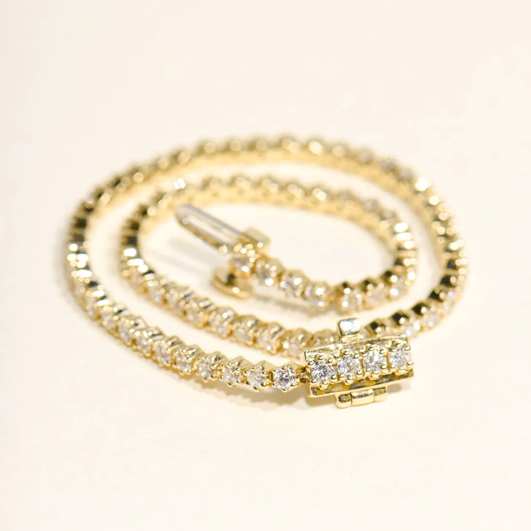 Lab Created Diamond Tennis Bracelet