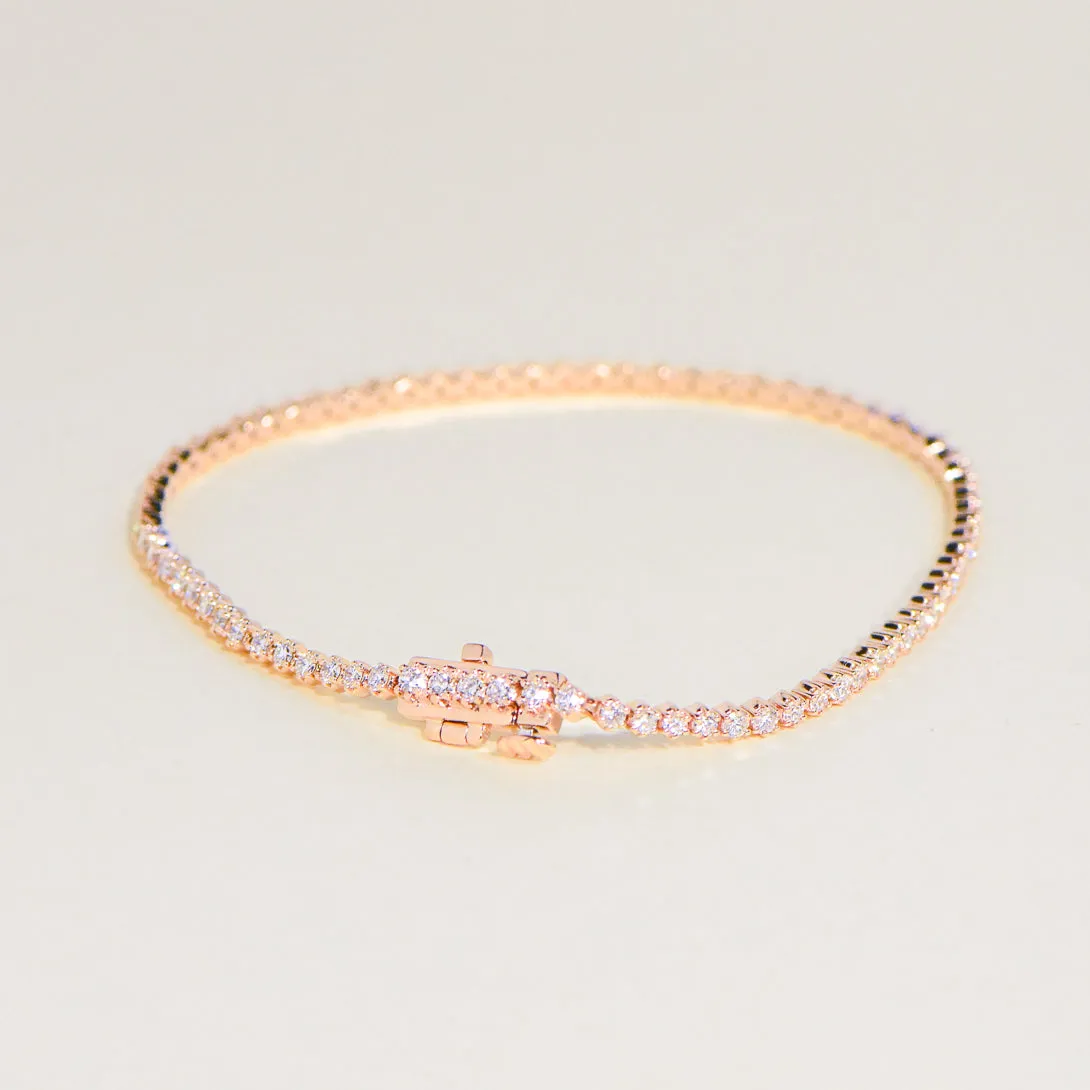 Lab Created Diamond Tennis Bracelet