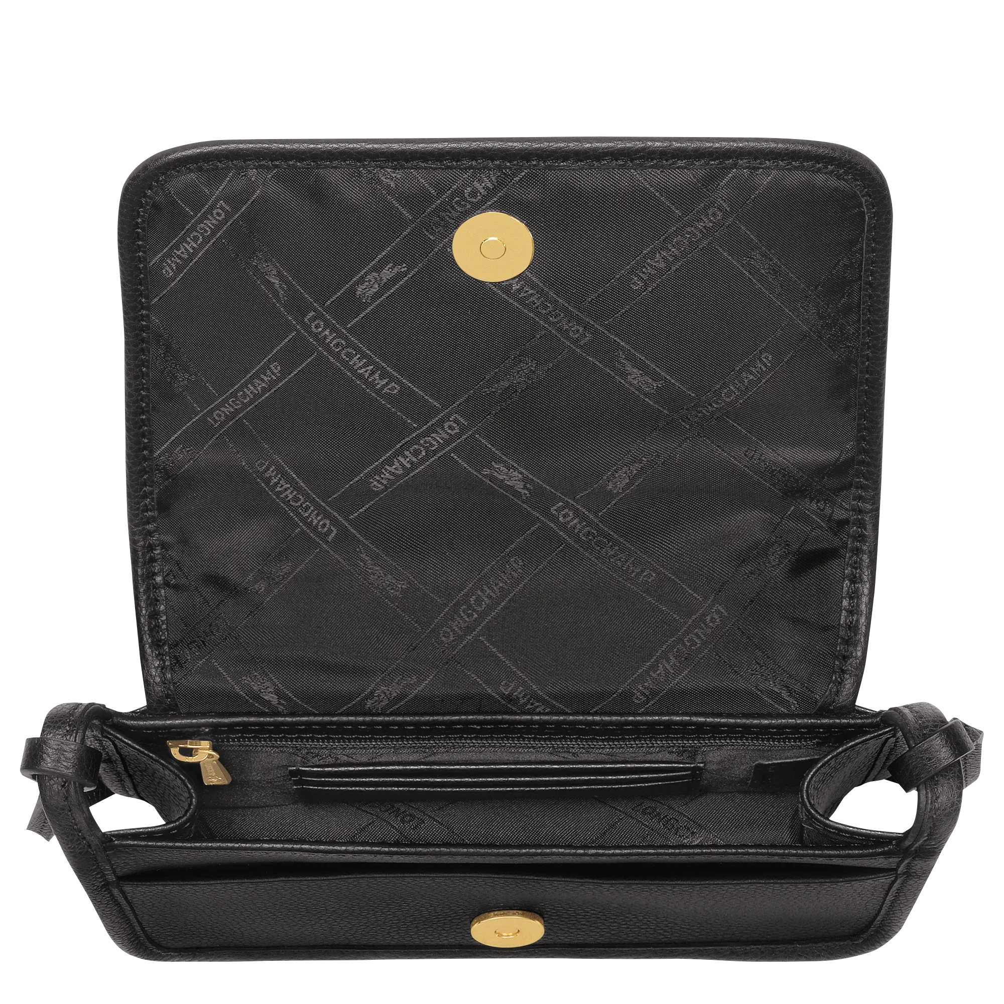 Le Foulonné XS Clutch Black - Leather