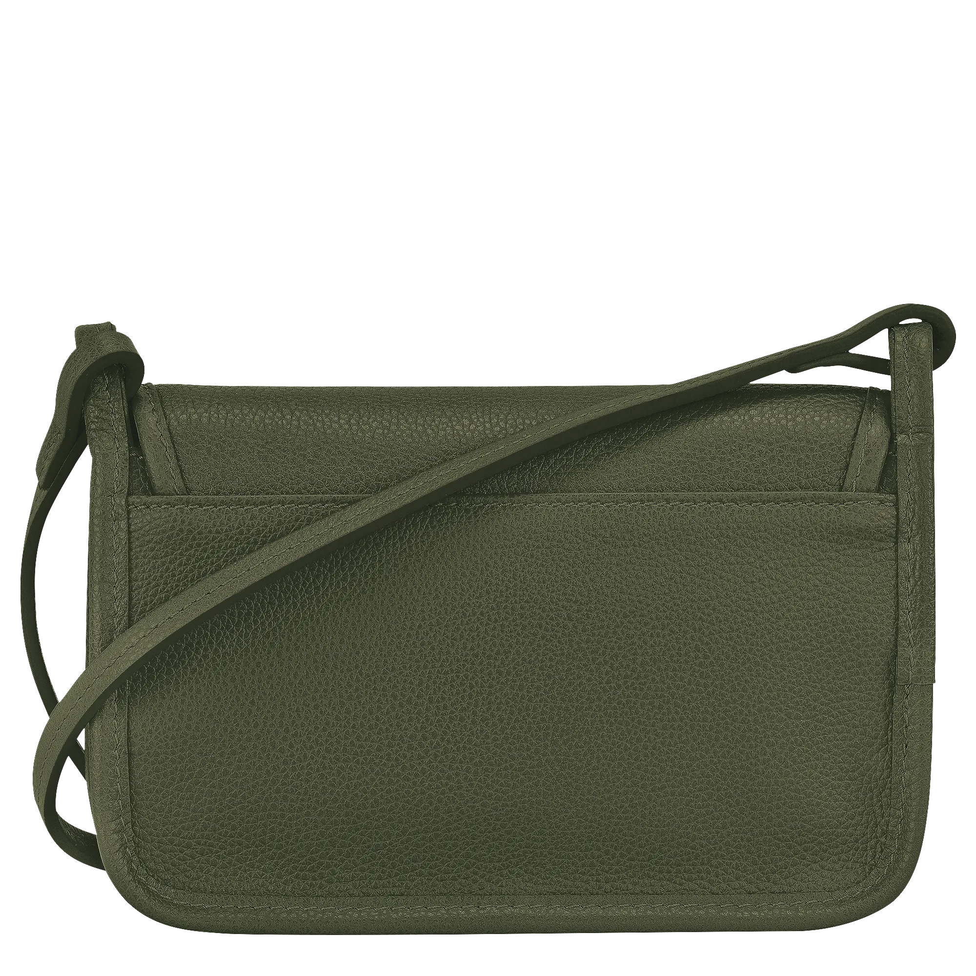 Le Foulonné XS Clutch Khaki - Leather