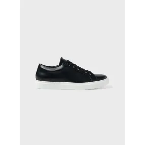 Leather Tennis Shoes | Men | Navy