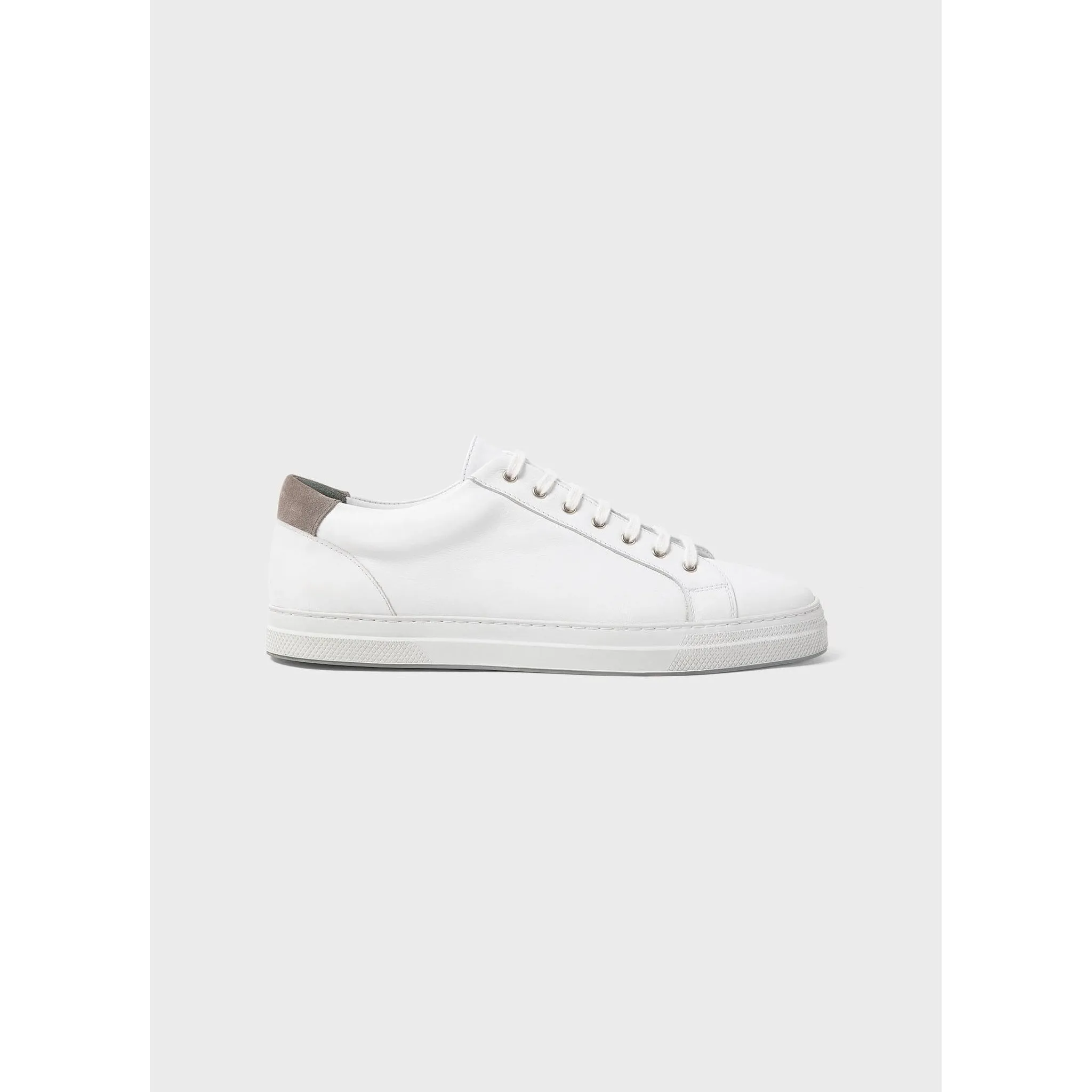 Leather Tennis Shoes | Women | White