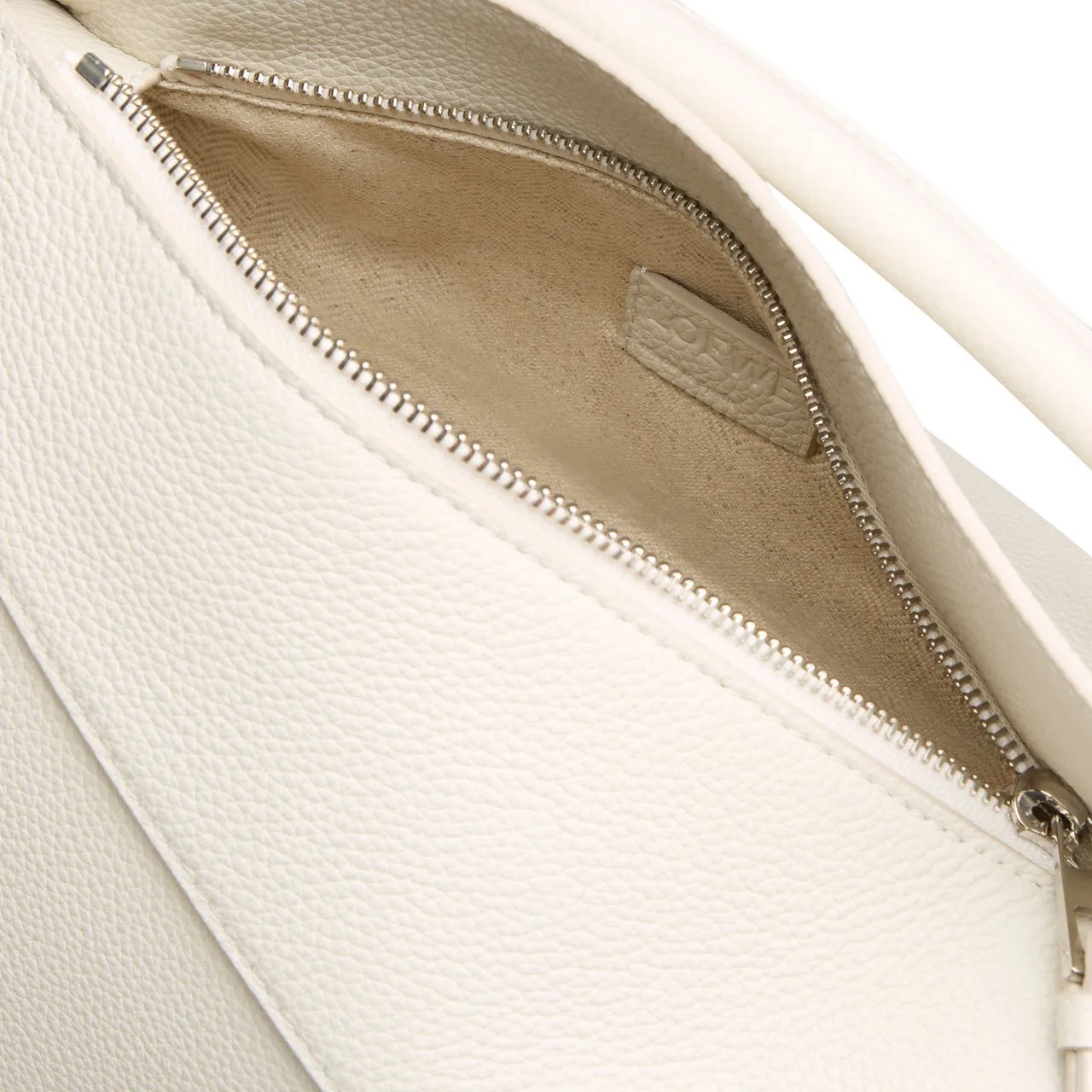 LOEWE Puzzle Small Crossbody Bag - Soft White