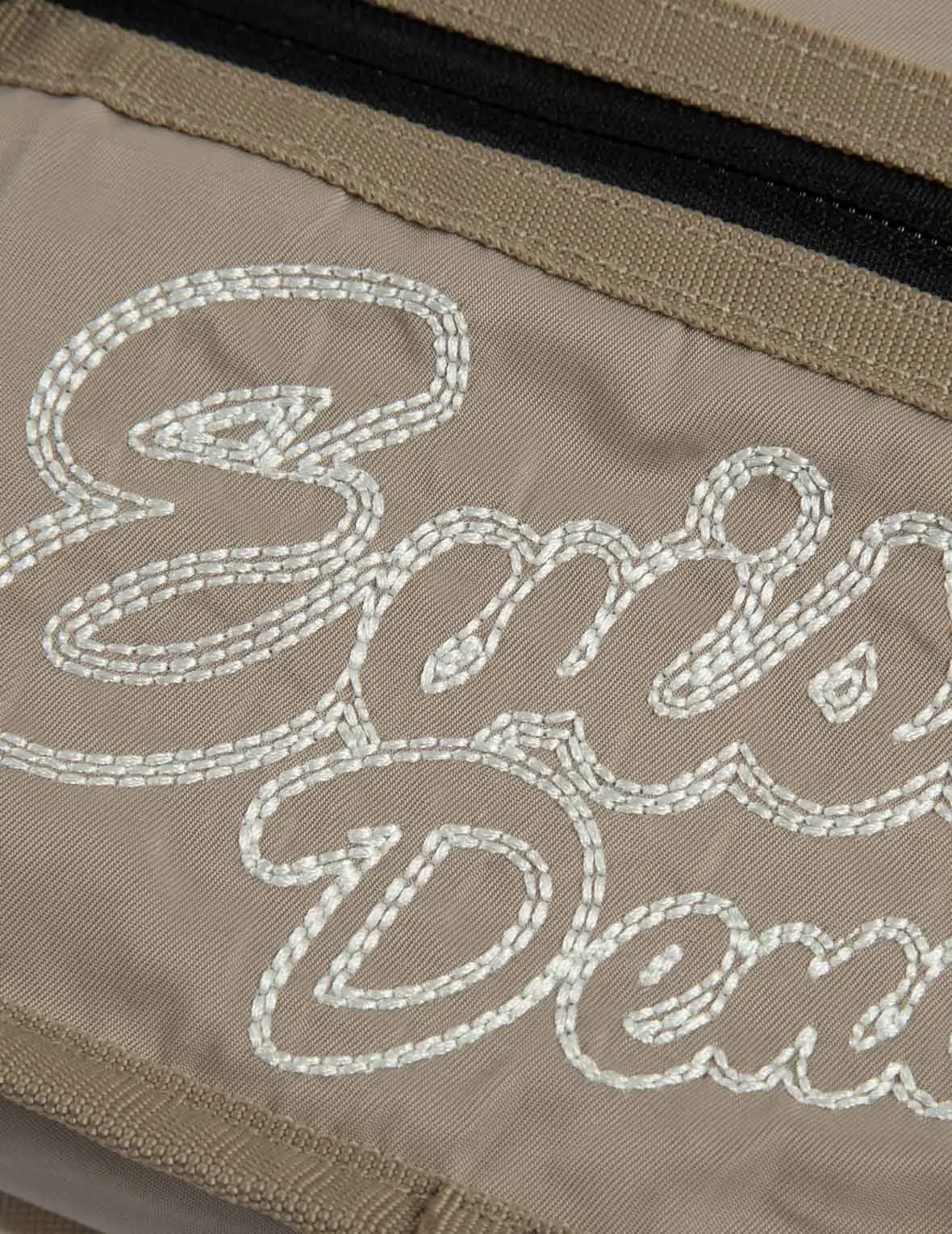 Logo Embroidery Messenger Bag