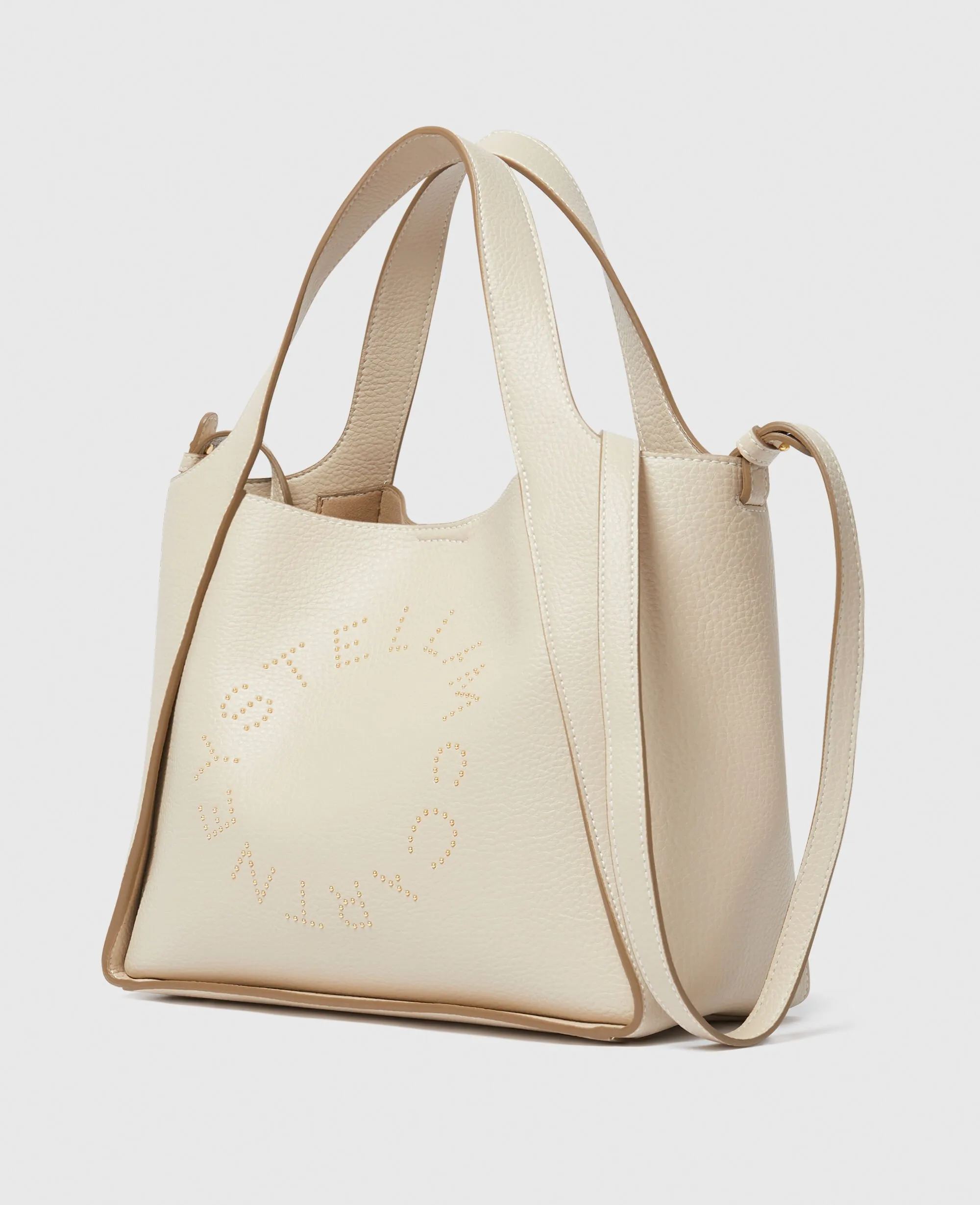 Logo Top Handle Crossbody Tote Bag