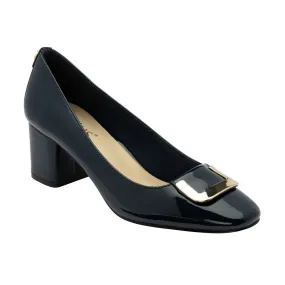 Lotus Aubrey Navy Patent Shoe