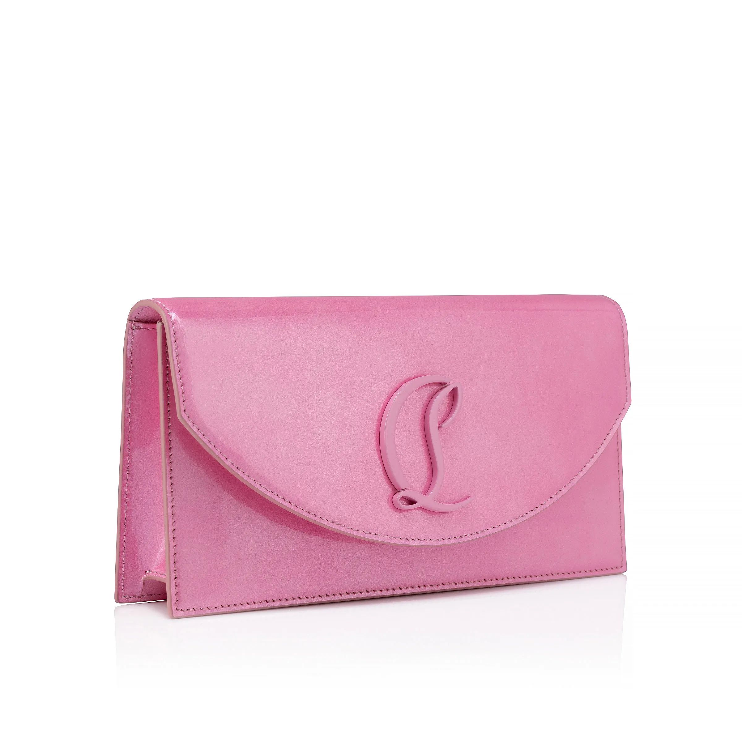 Loubi54 Clutch - Iridescent patent leather - Baby B