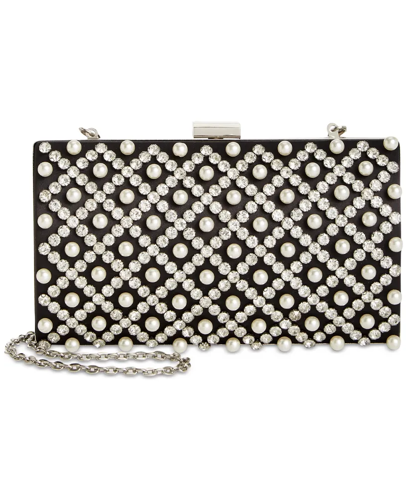 Macy's I.n.c. International Concepts Randdi Imitation Pearl Clutch, Created for Macy's