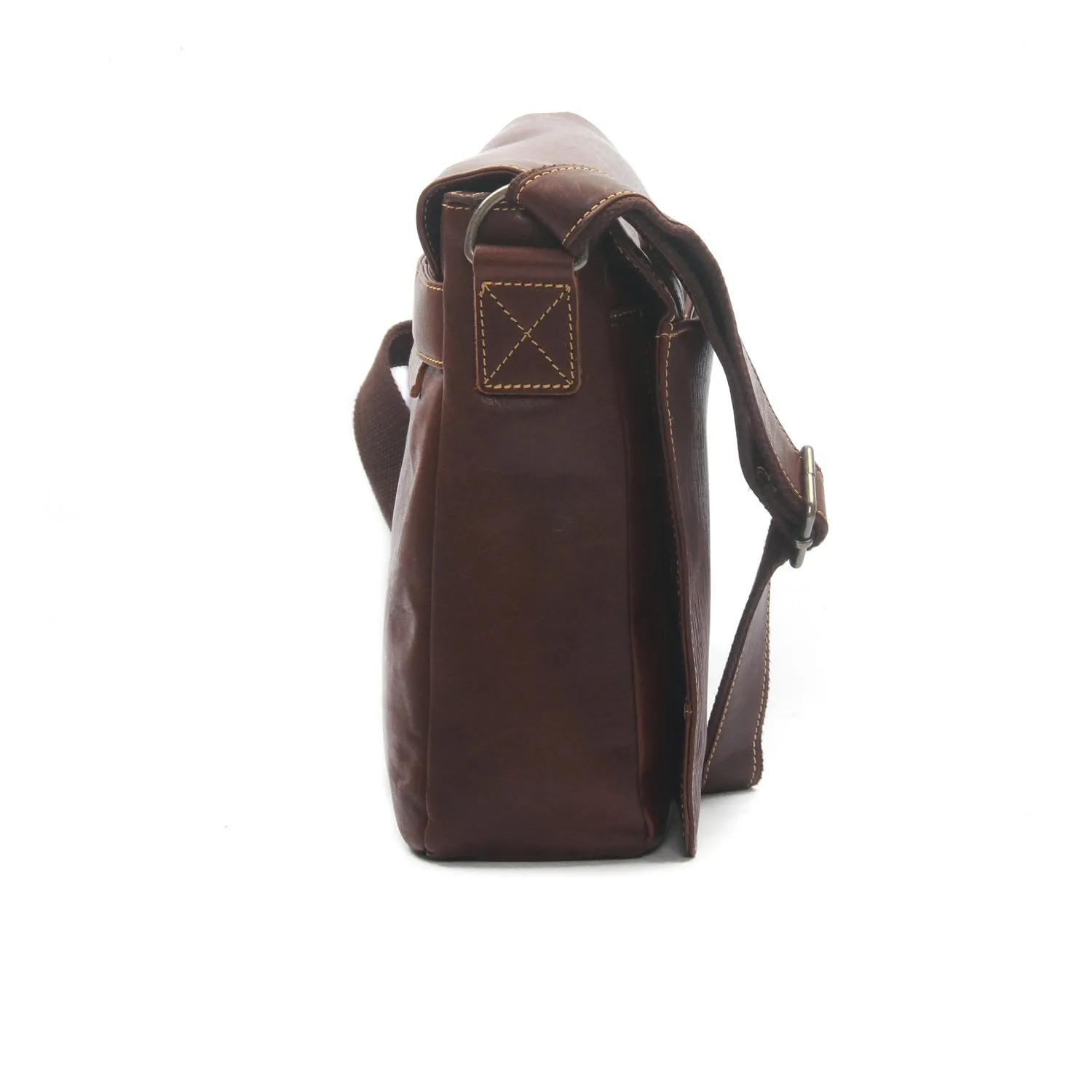 Men's Leather Satchel Bag