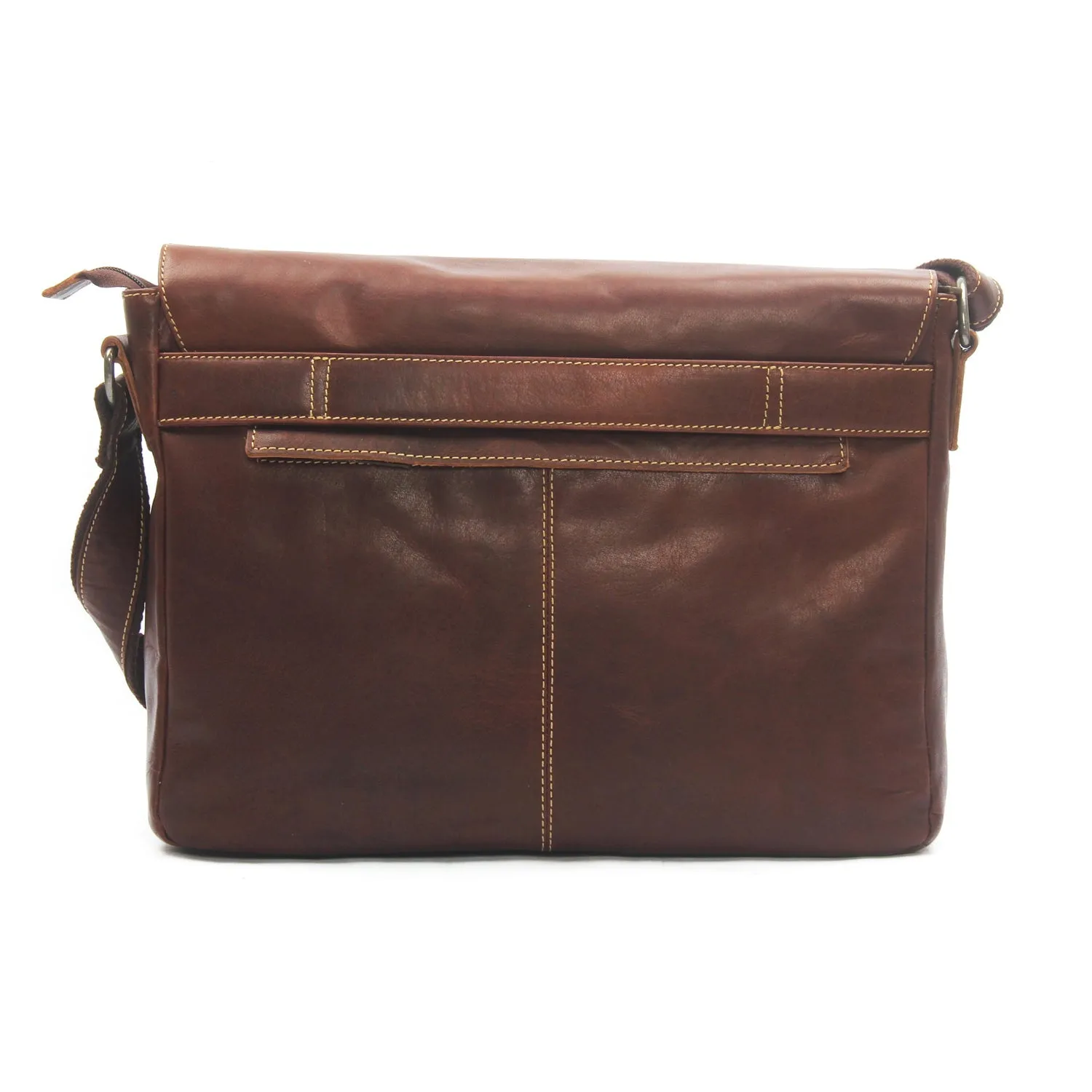 Men's Leather Satchel Bag