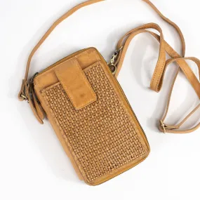 Milo Ella Crossbody Buckskin Leather Women's