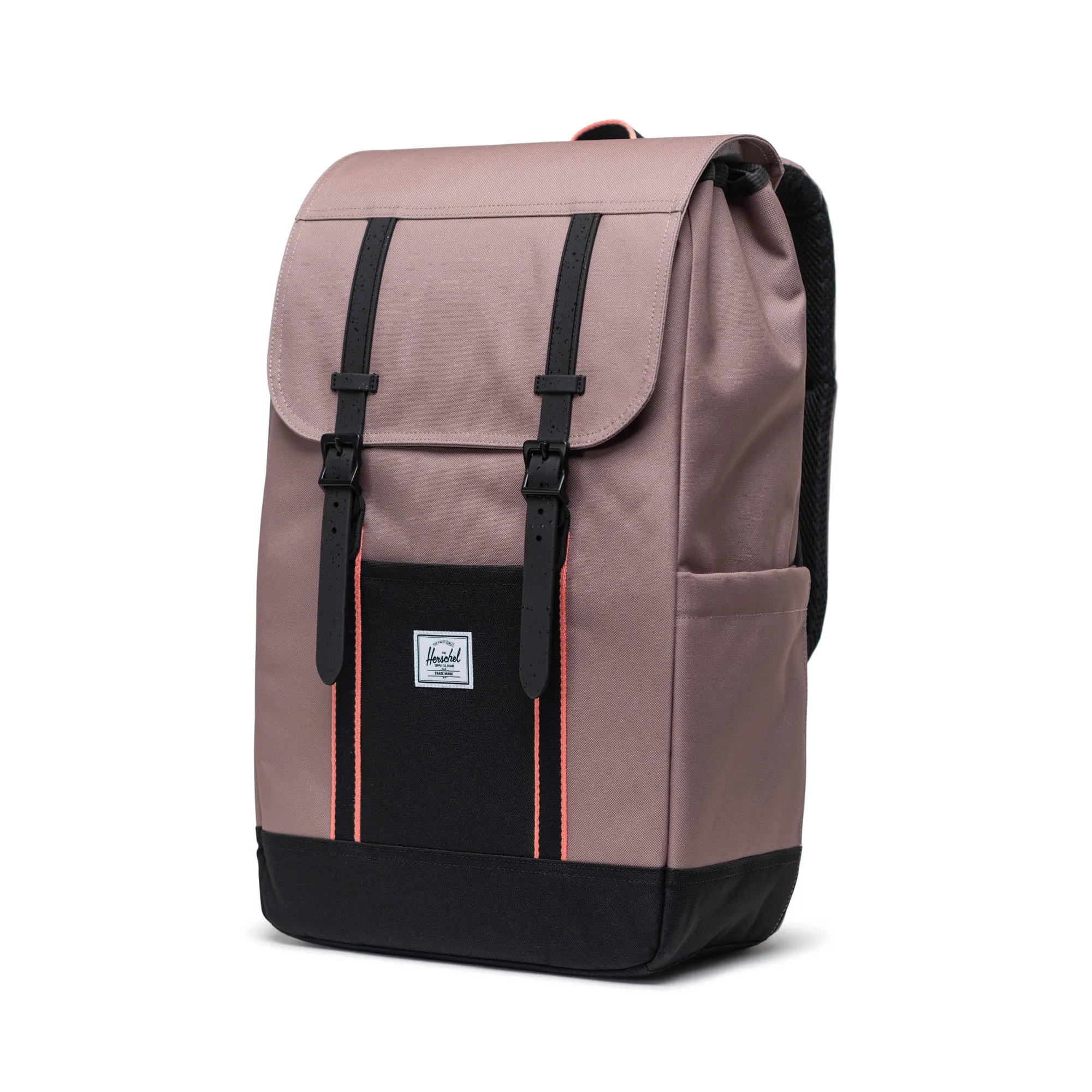 Mochila Herschel Retreat Taupe Grey/Black/Shell Pink