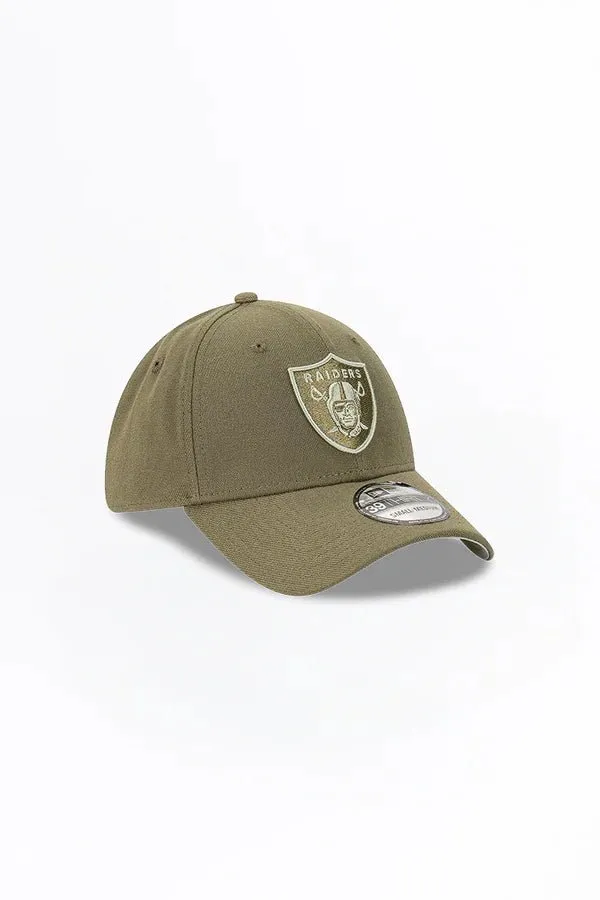 NEW ERA JADE RAIDERS OLIVE CAP