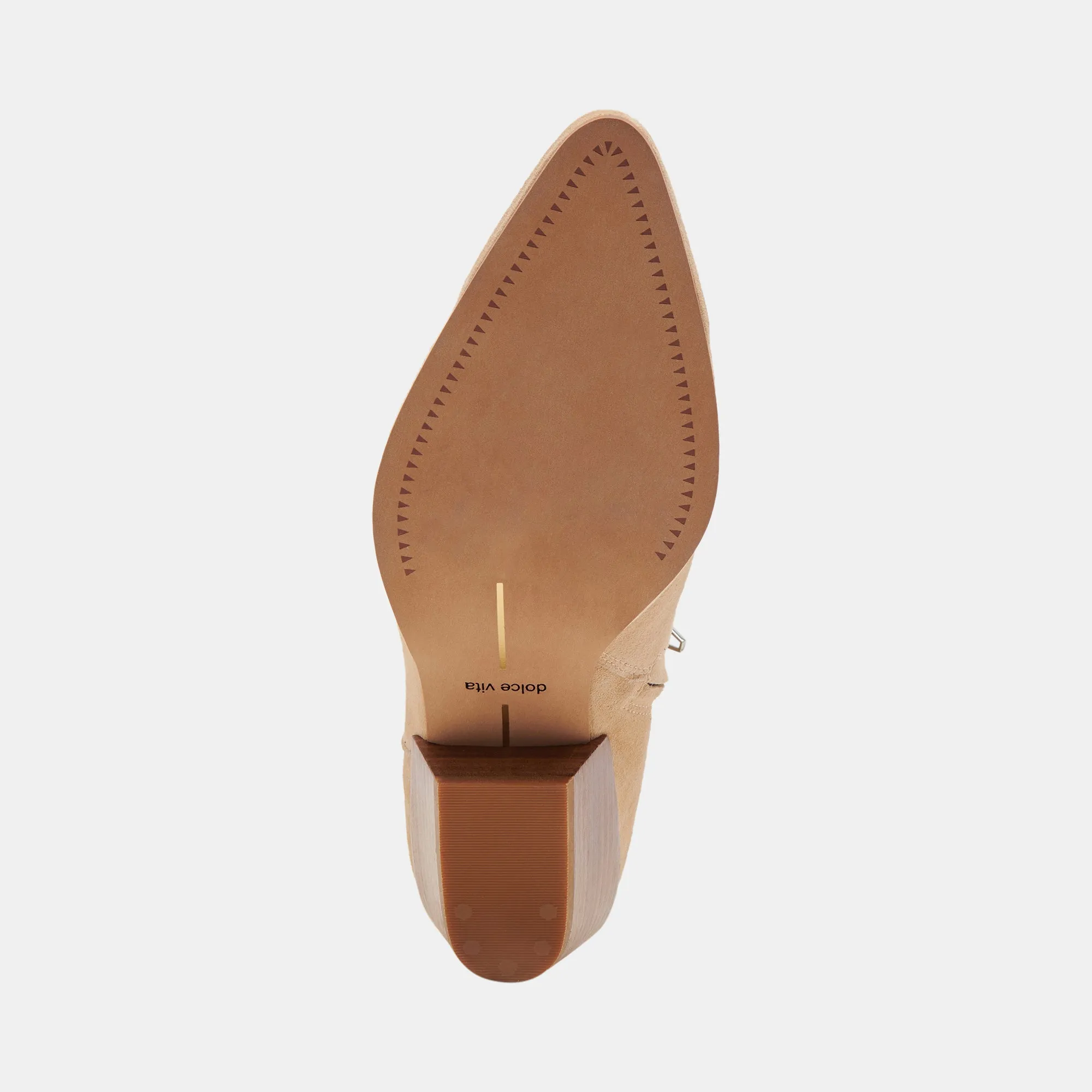 NONAH BOOTIES TAN SUEDE