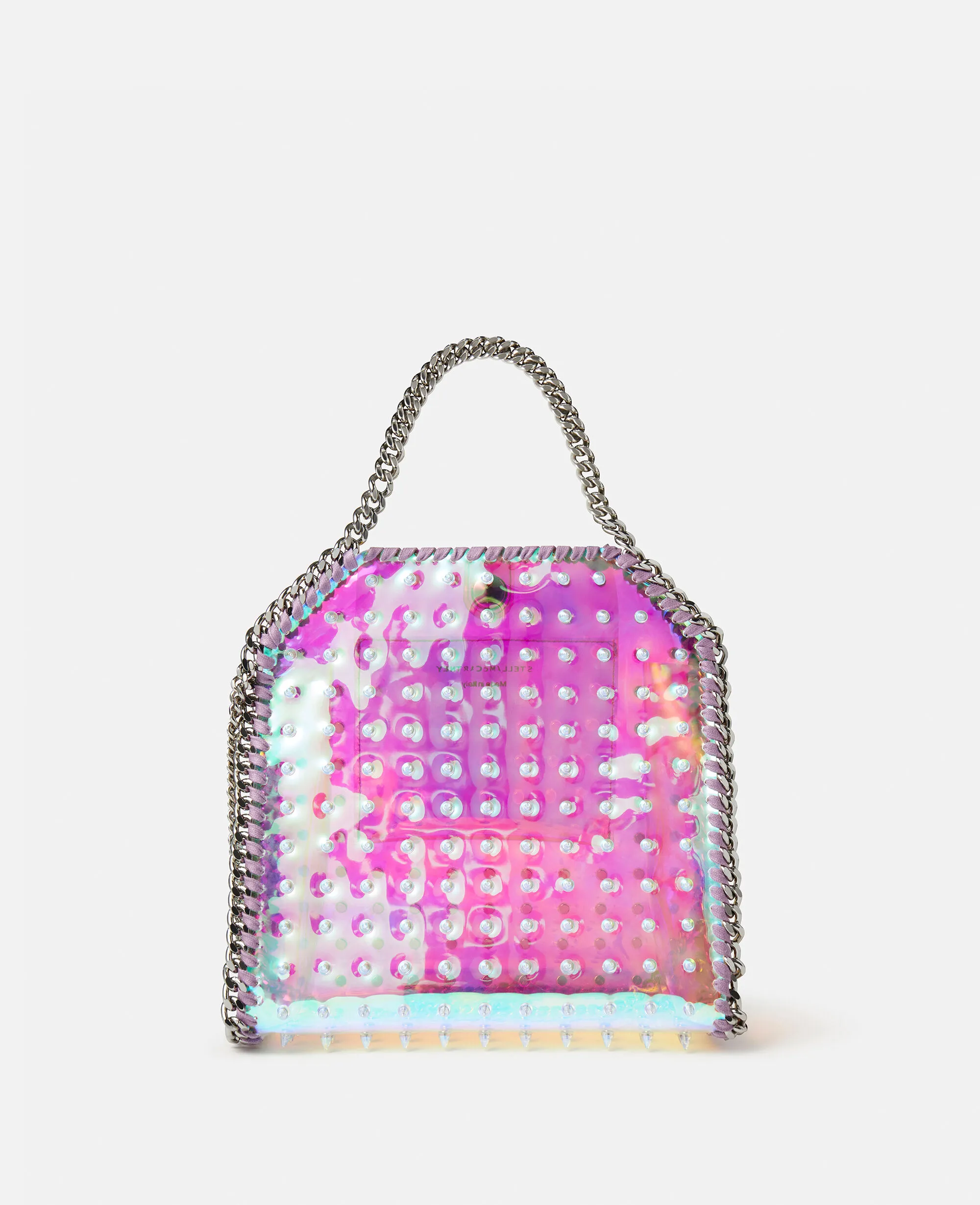 Online Exclusive Falabella Mini Holographic Spike Tote