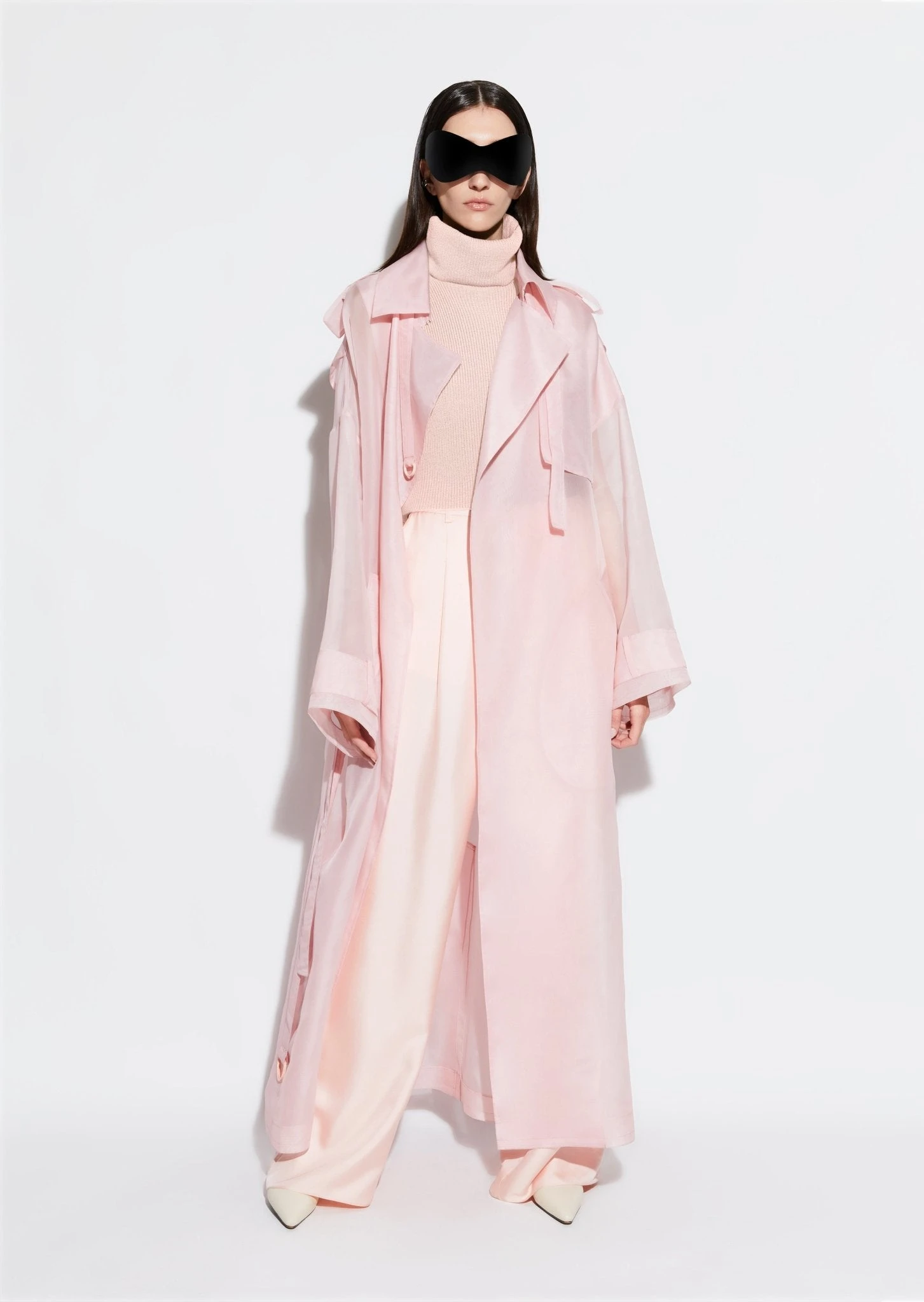 --Organza Trench-