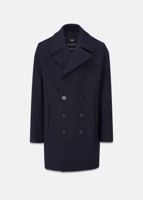 Oversized Peacoat Navy