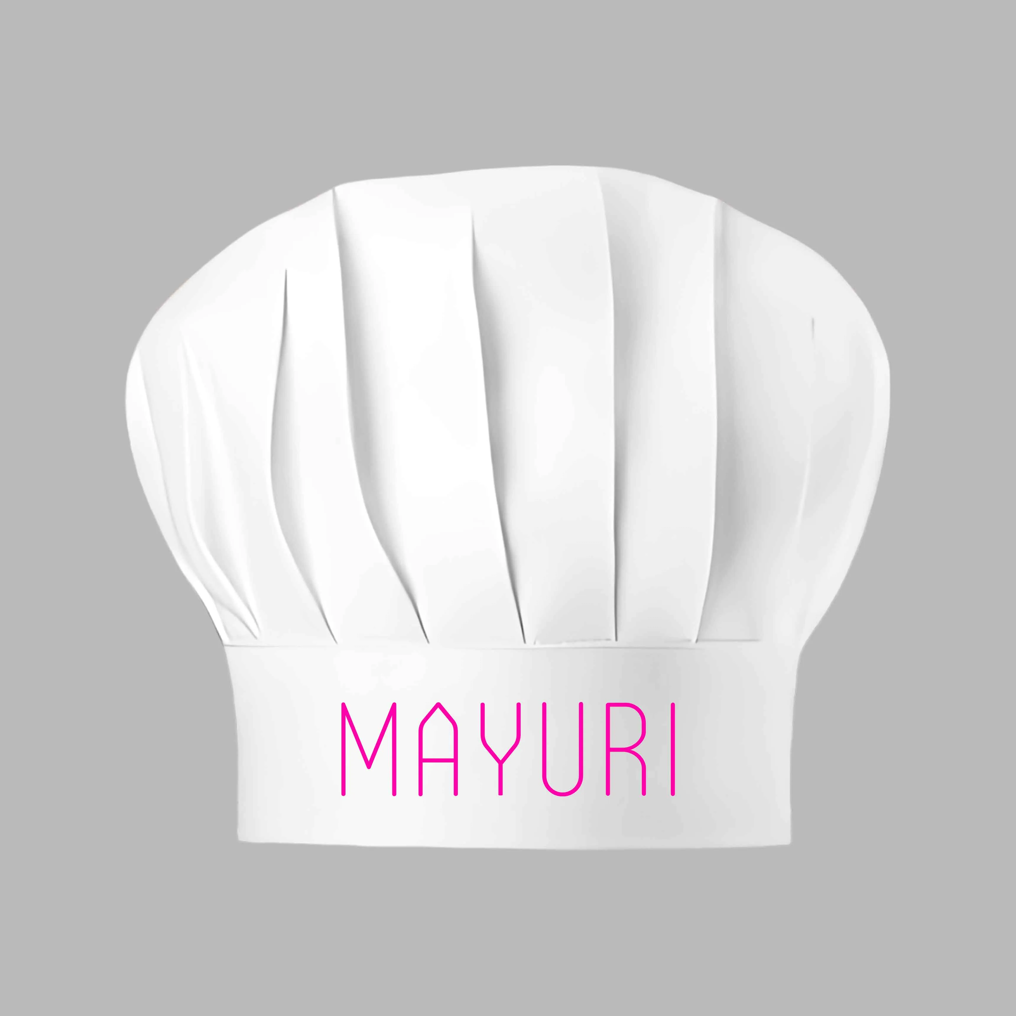 Personalized Chef Hats - Chef Toque with Name