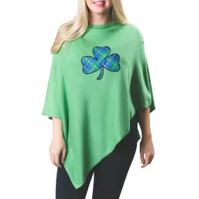 Poncho green four leaf clover shamrock