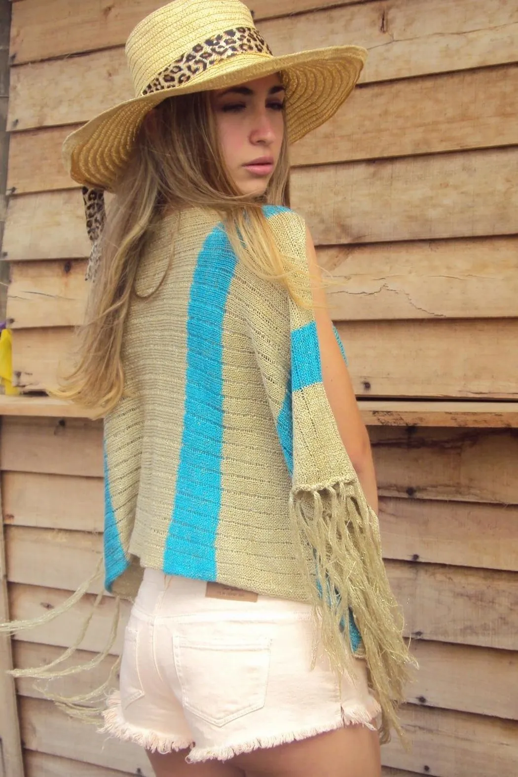 Poncho Slik Sand