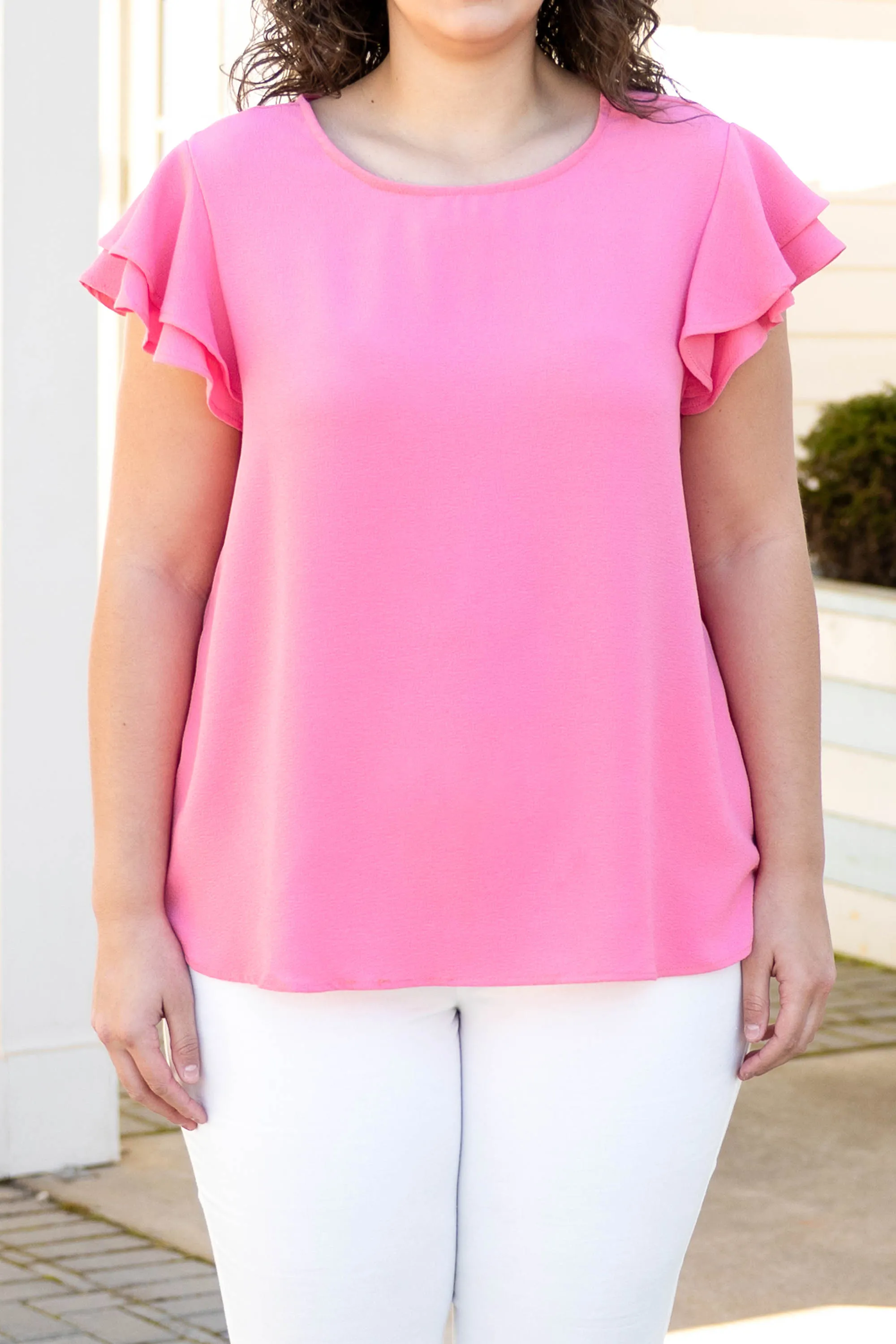 Pop It-Lock It Top, Pink