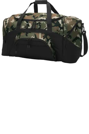 Port Authority - Standard Colorblock Sport Duffel BG99 Military Camo/Black