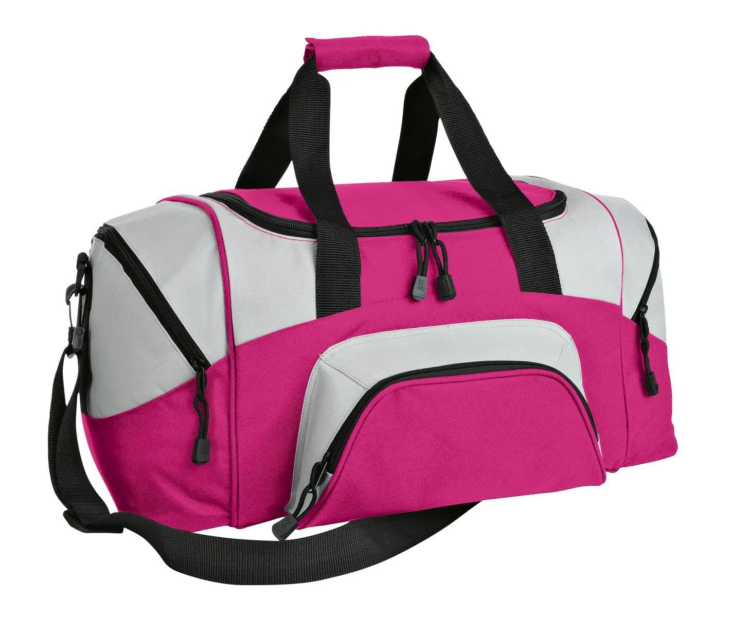 Port Authority - Standard Colorblock Sport Duffel BG99 Tropical Pink/ Grey