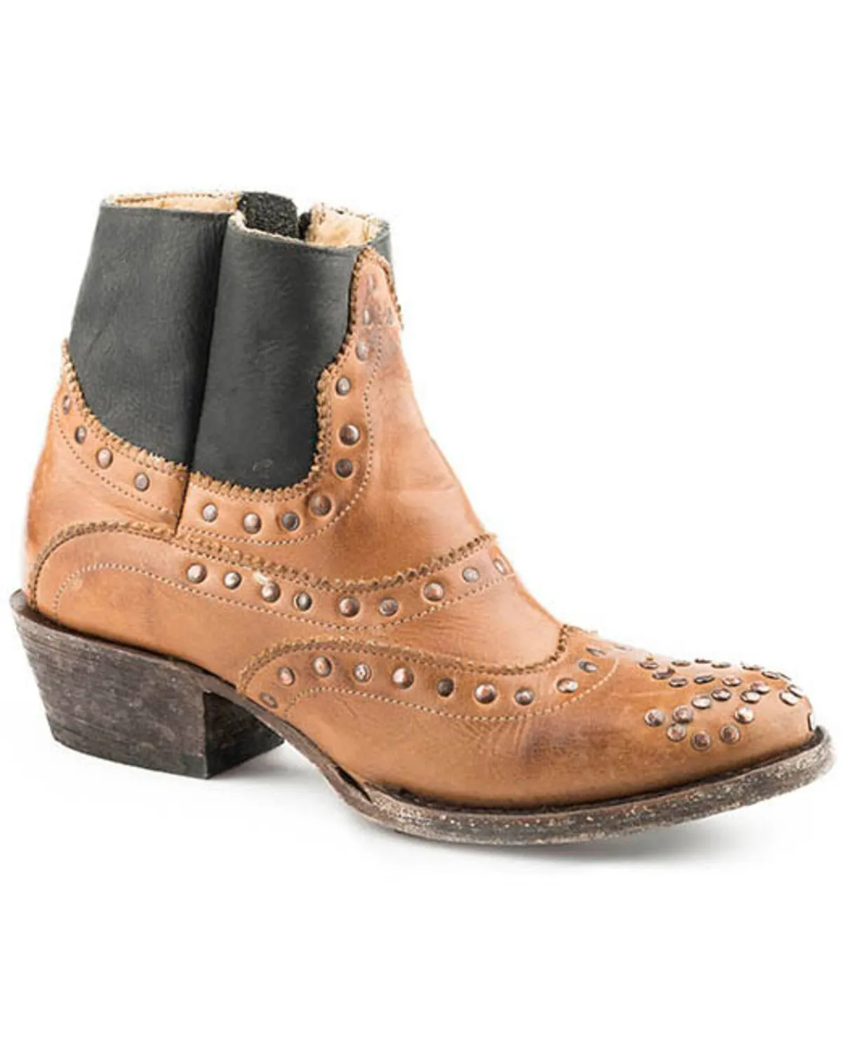 Product Name:  Stetson Women's Gia Embellished Western Booties - Medium Toe