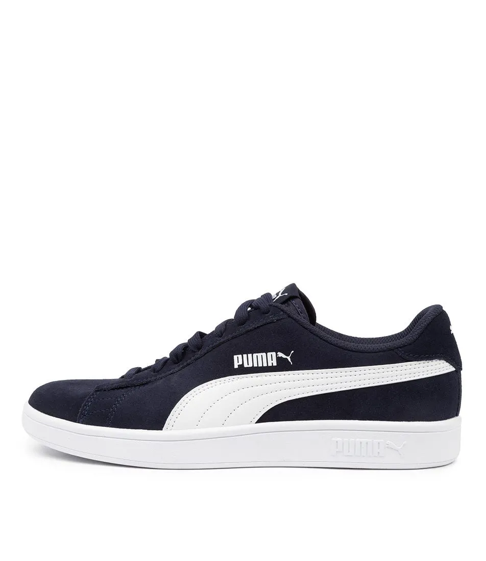 PUMA Smash V2 Peacoat-white