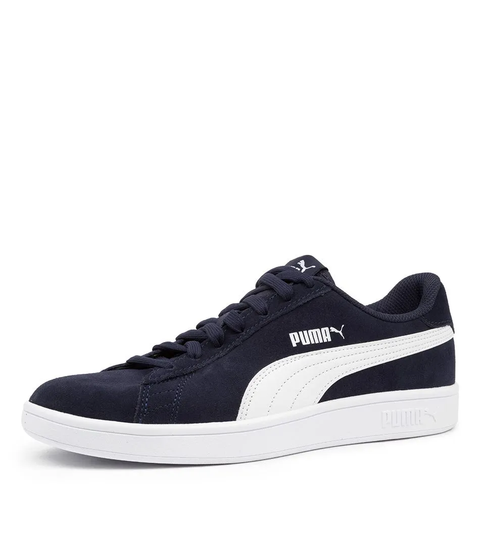 PUMA Smash V2 Peacoat-white