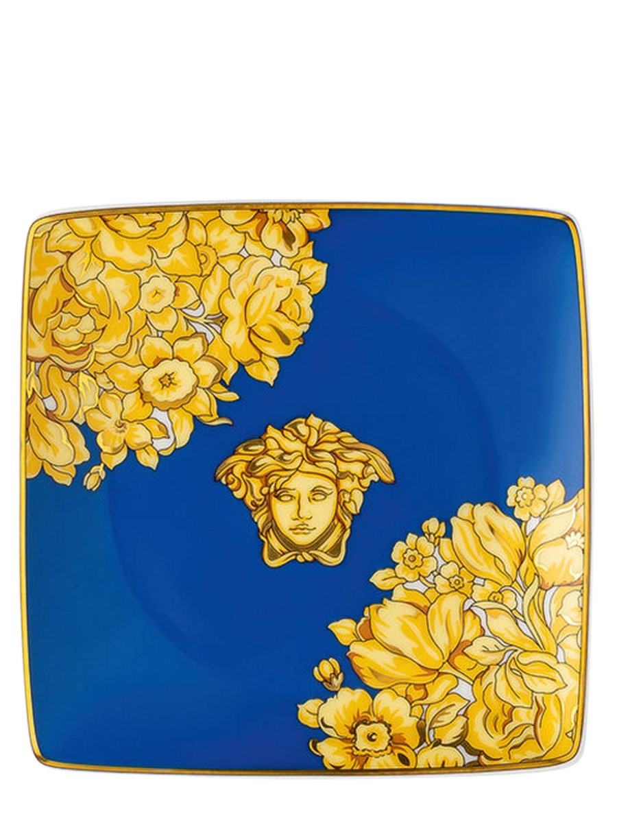 ROSENTHAL MEETS VERSACE    MEDUSA RHAPSODY FLAT SQUARE CUP 12 CM