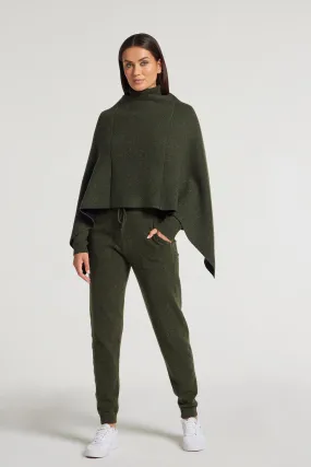 Sade Reversible Cashmere Poncho