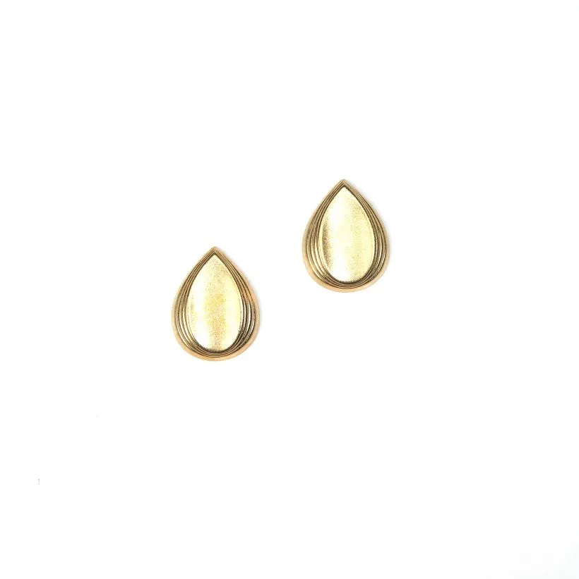 Sandblast Stud Earrings