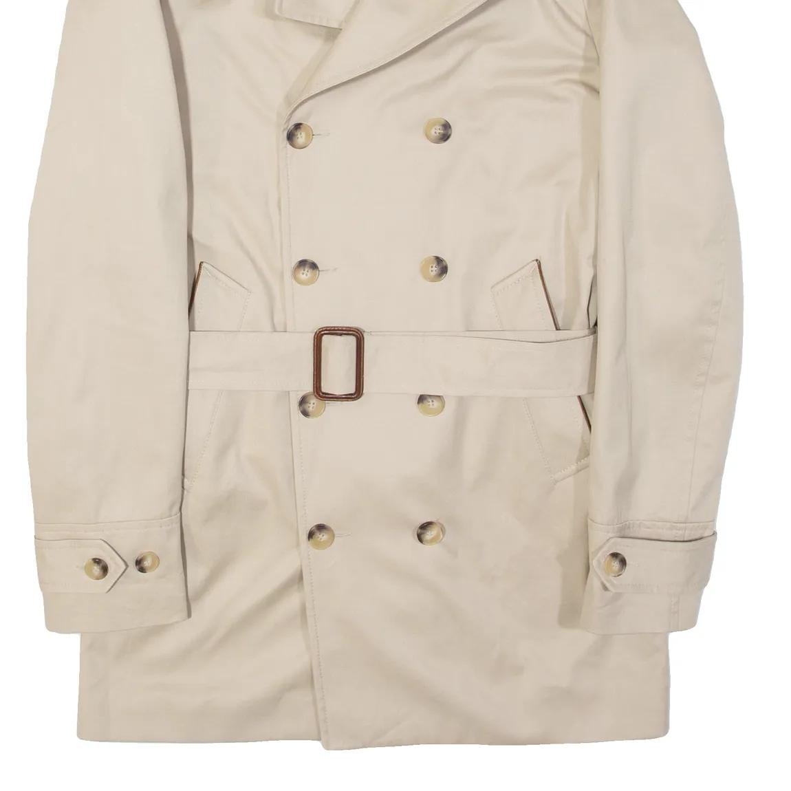 SANDRO Womens Trench Jacket Beige S