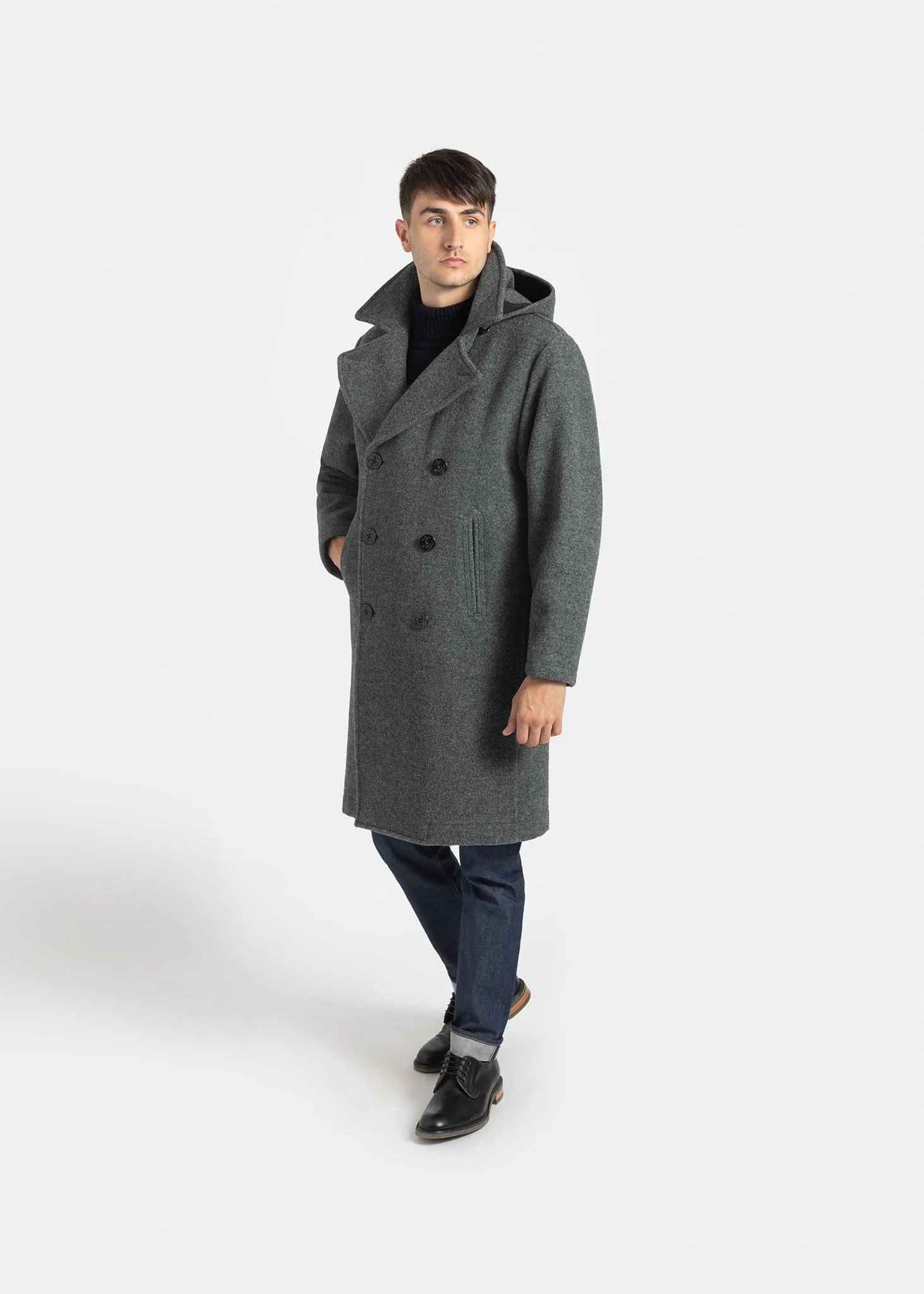 Shackleton Peacoat Grey