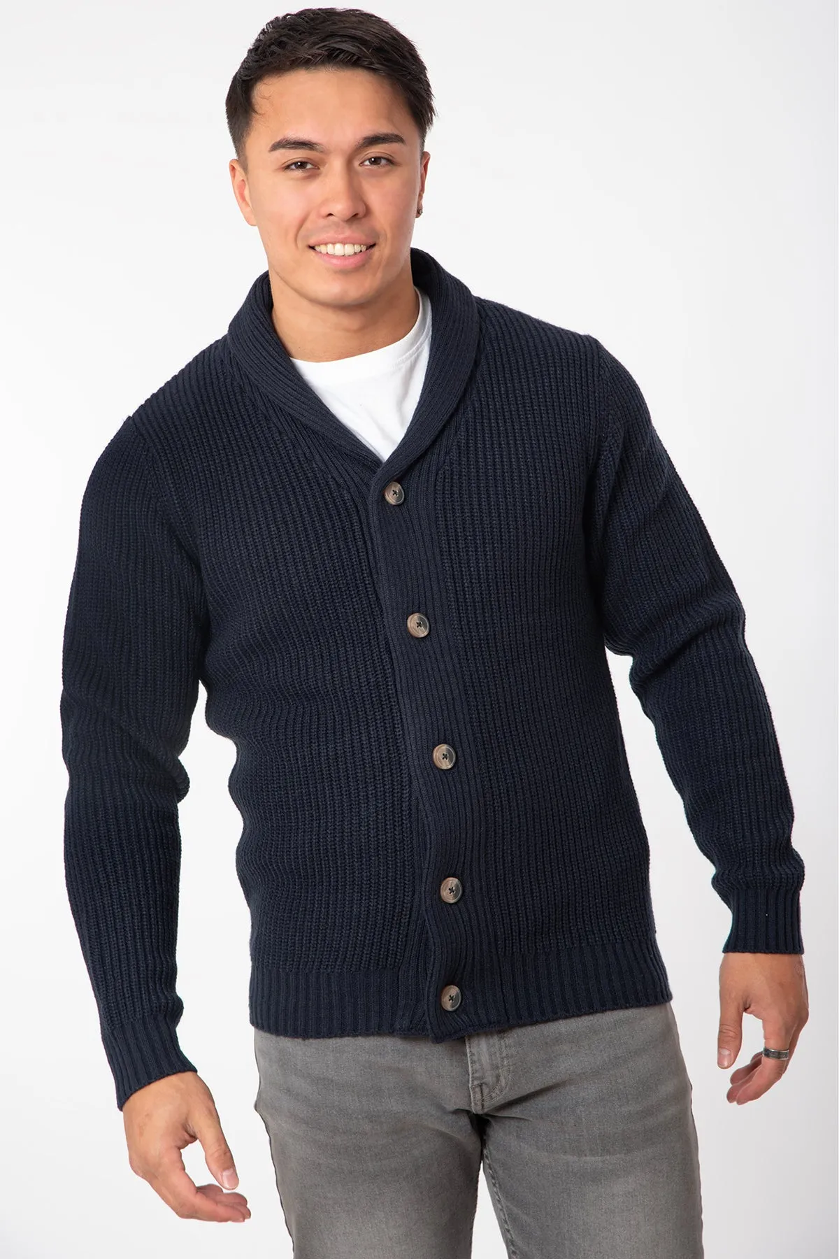 Shawl Collar Cardigan