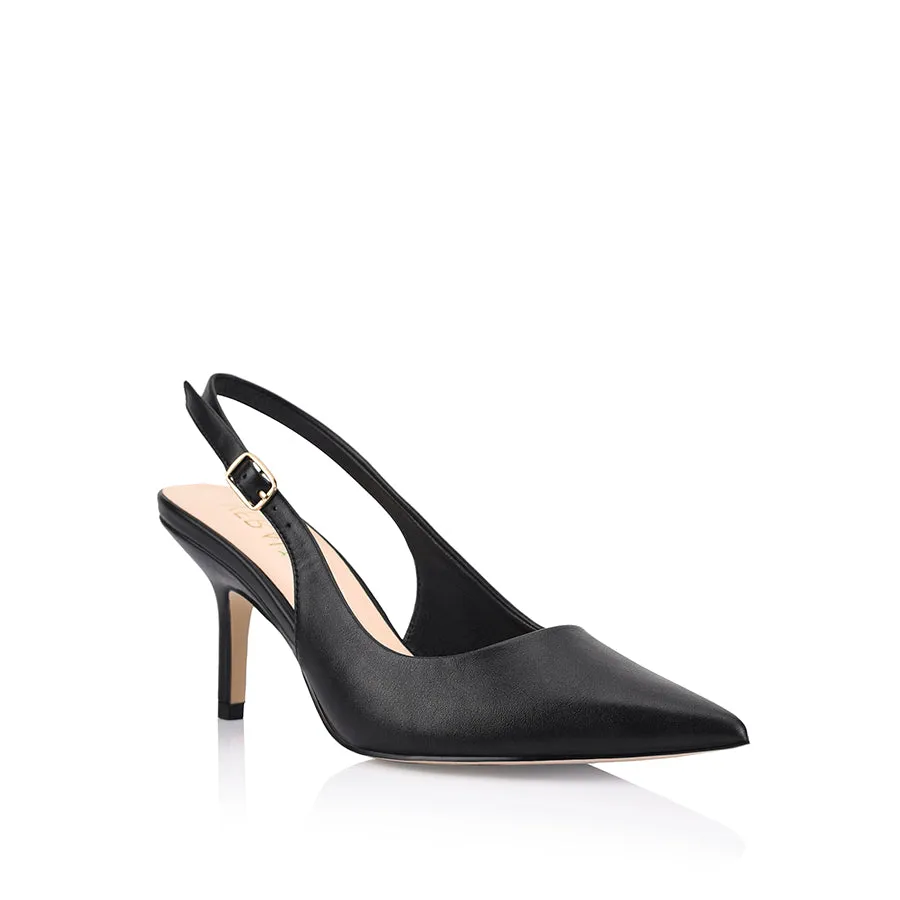 Shayley Slingback Stilettos - Black