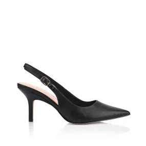 Shayley Slingback Stilettos - Black