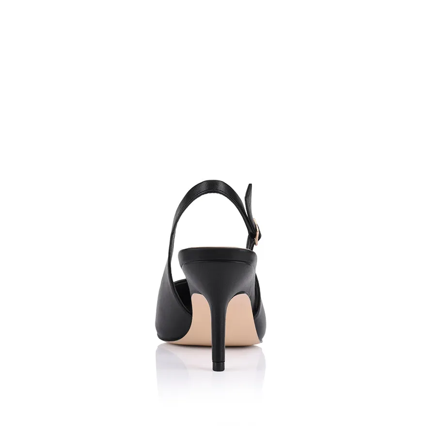 Shayley Slingback Stilettos - Black