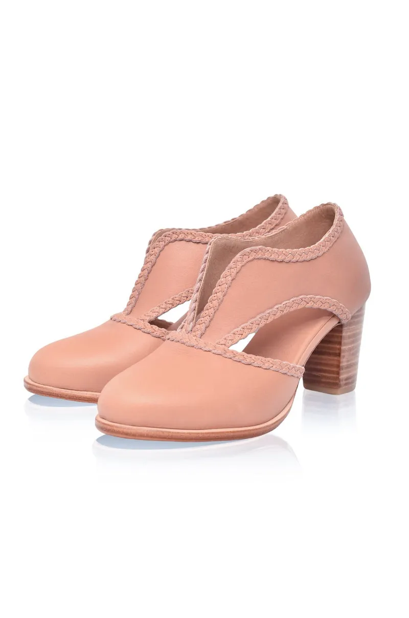 Spirit Booties in Nude