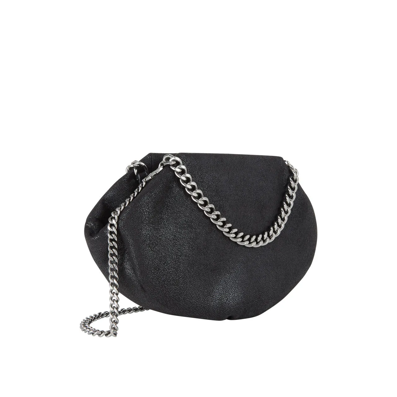 STELLA MCCARTNEY Chain Clutch - Black